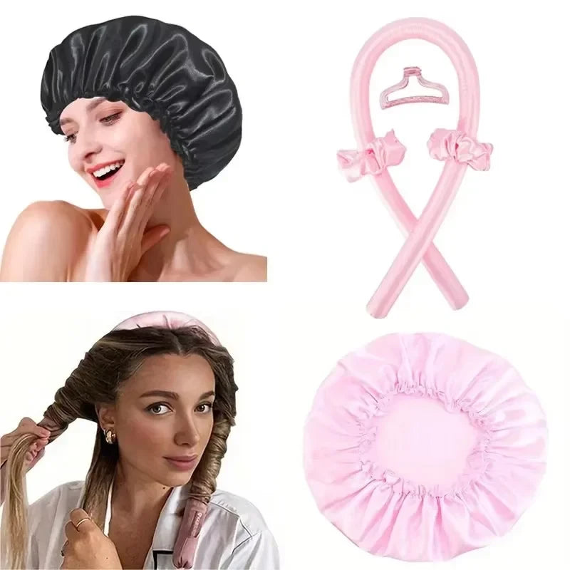 Velune Satin Heatless Hair Curler Set