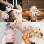 Velune Silicone Scalp Massager Shampoo Brush
